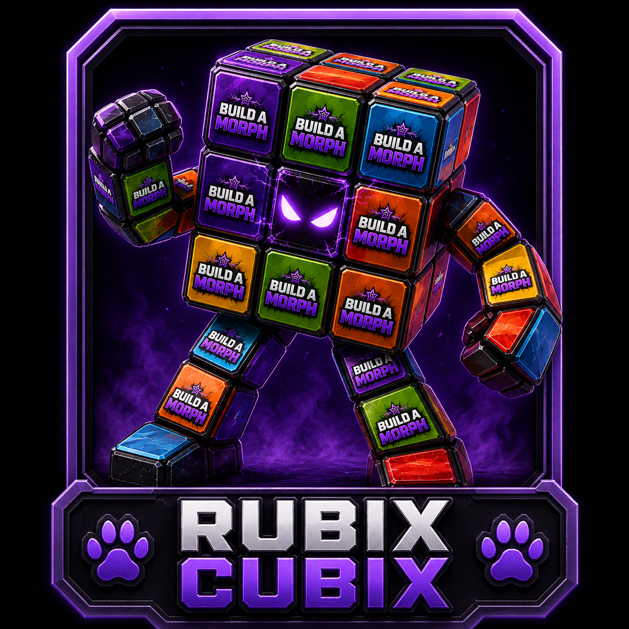 Rubix Cubixo Build A Morph character